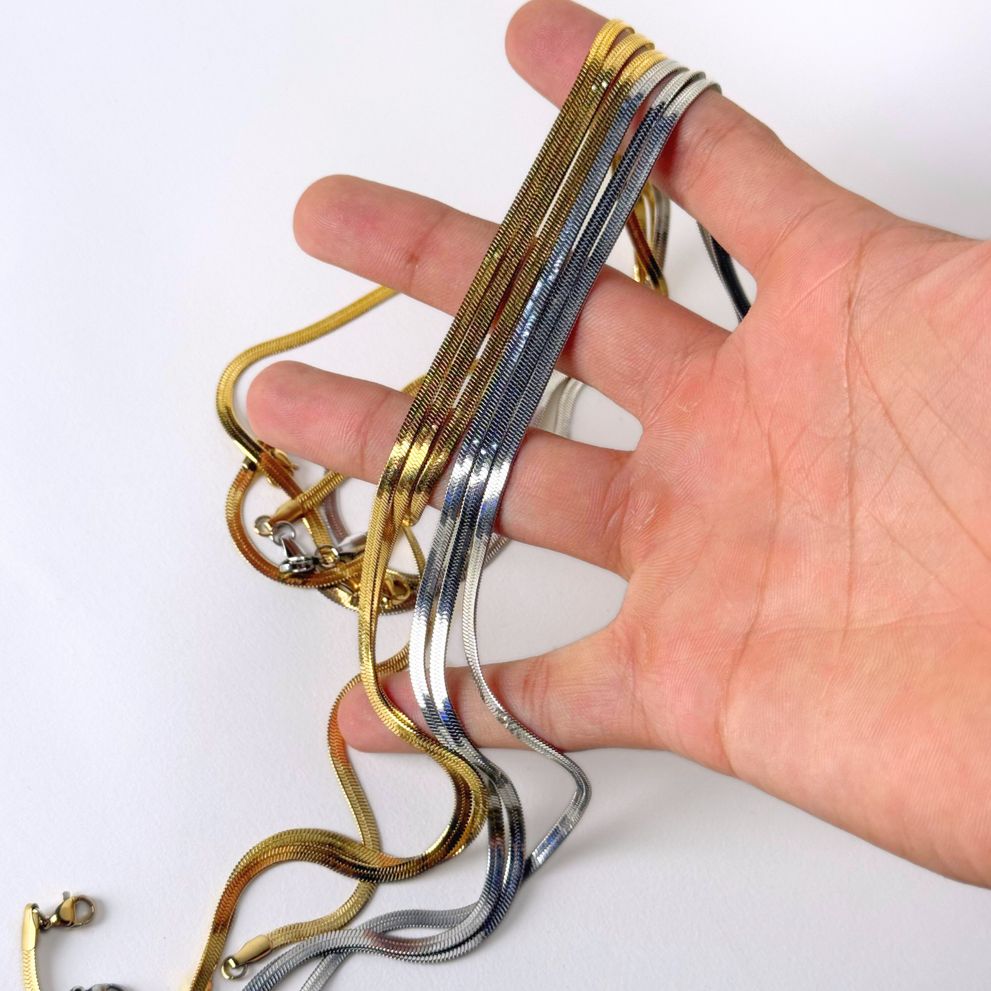 Snake Stainless Steal Chain For Men & Women